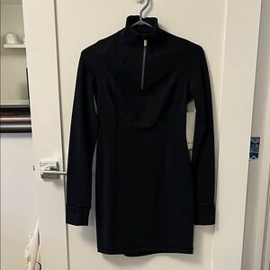 Lululemon Black Long Sleeve Dress